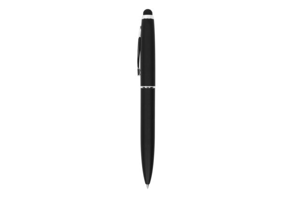 Bolígrafo Touch "LOGIX" Metálico con Cuerpo Engomado – Tinta Negra - Imagen 2