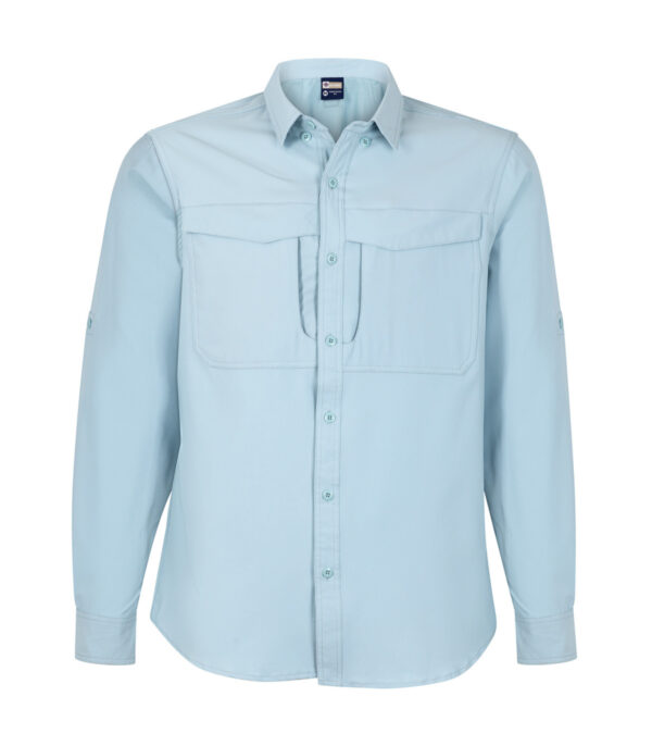 Camisa Salvia Manga Larga Hombre - Imagen 6